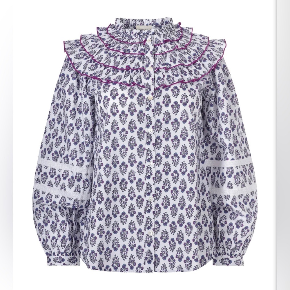 🆕 Elsa Blouse Lilac - Picture 2 of 4